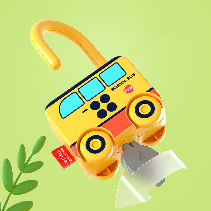 Lock & Play - Montessori Learning Toy for Toddlers with Interactive Locks