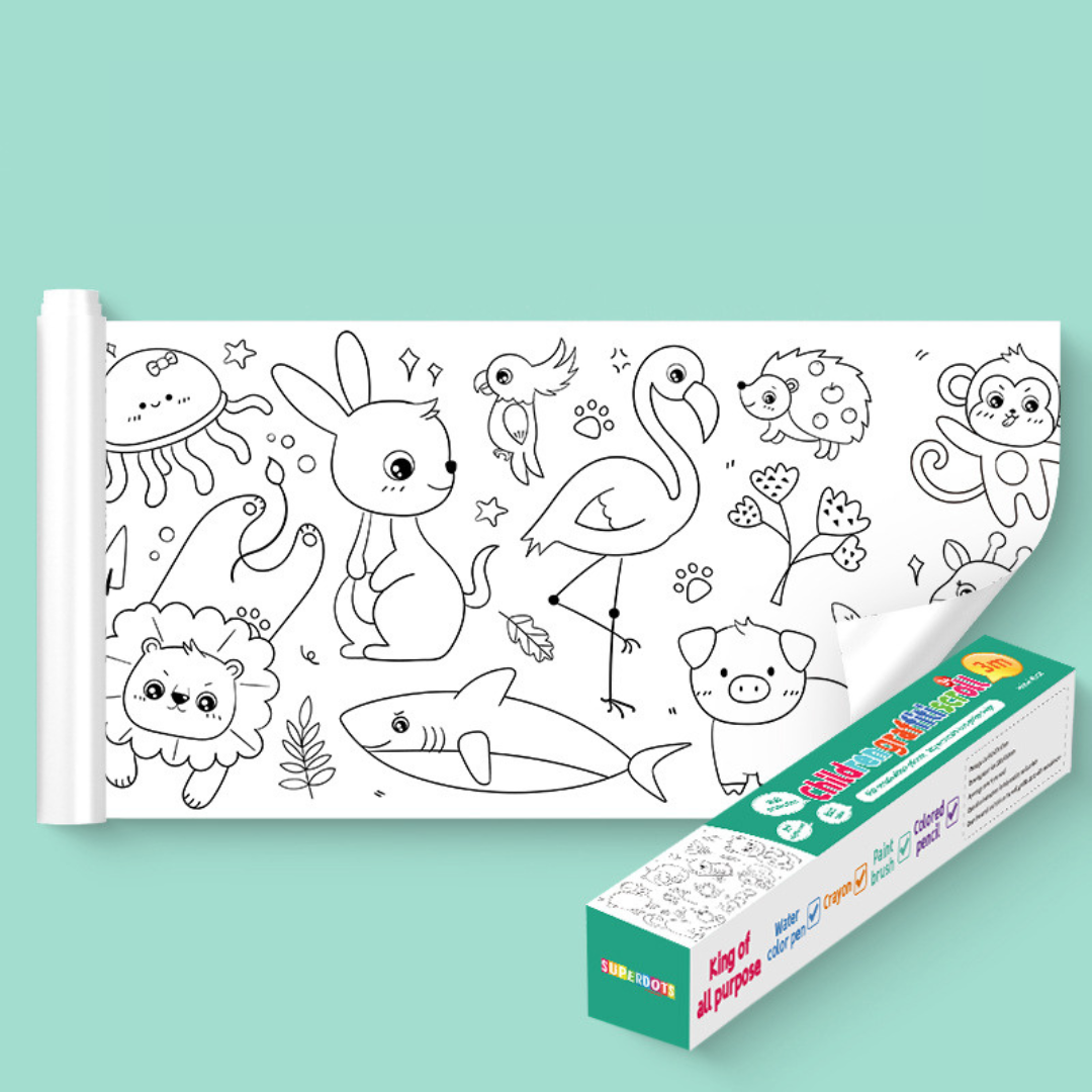 ArtRoll - Wall Sticking Drawing Roll (300 x 30cm)