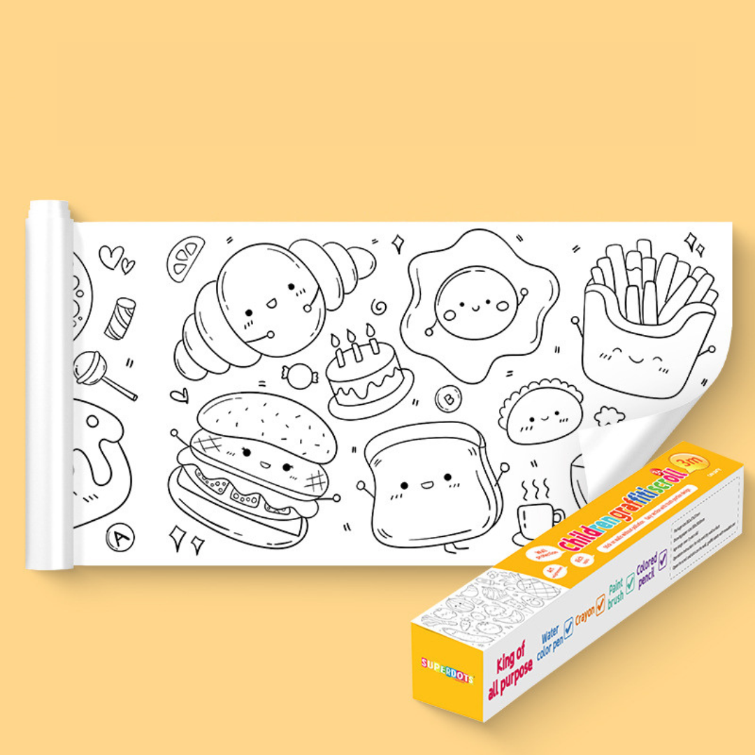 ArtRoll - Wall Sticking Drawing Roll (300 x 30cm)