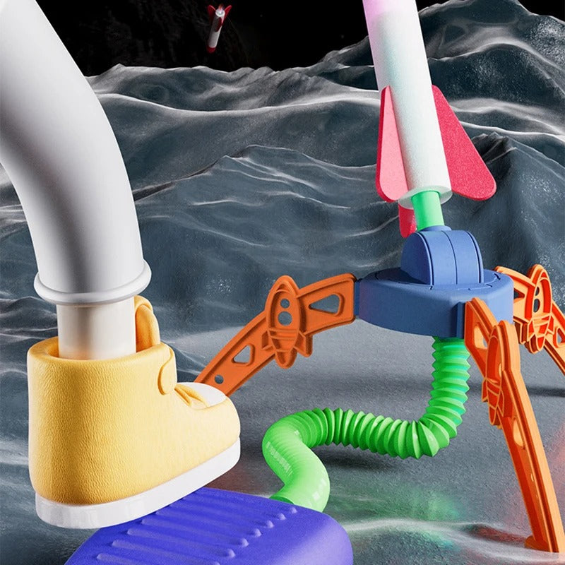 Children's foam rocket launcher